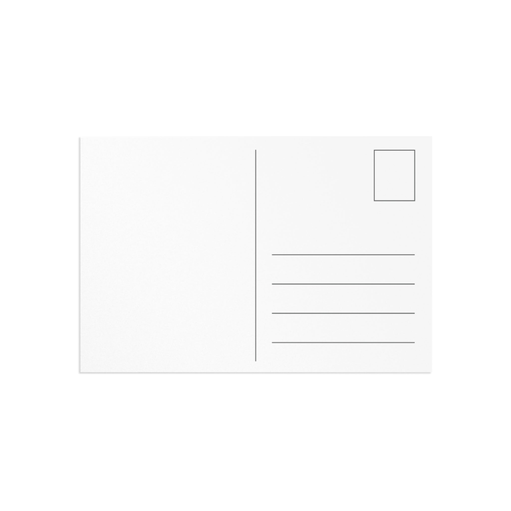 Jesus Save Postcard — Minimalist Faith Art Card (Set of Fine Art Postcards)