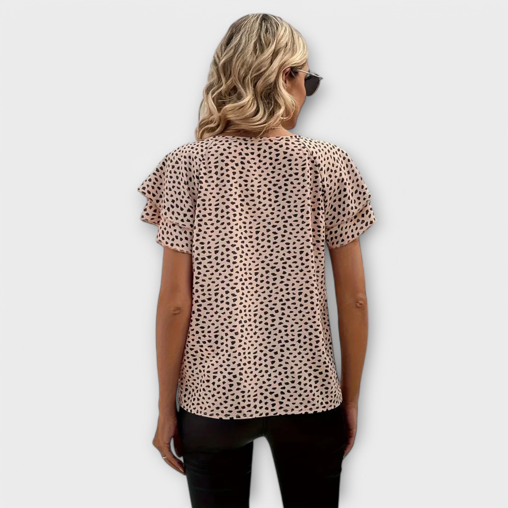 Emily - All-Over Printed Blouse