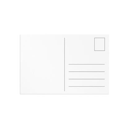 Jesus Save Postcard — Minimalist Faith Art Card (Set of Fine Art Postcards)