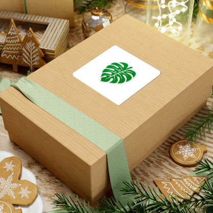 Green Leaf Sticker